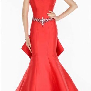 Gorgeous red Alyce Paris Mermaid style 6733